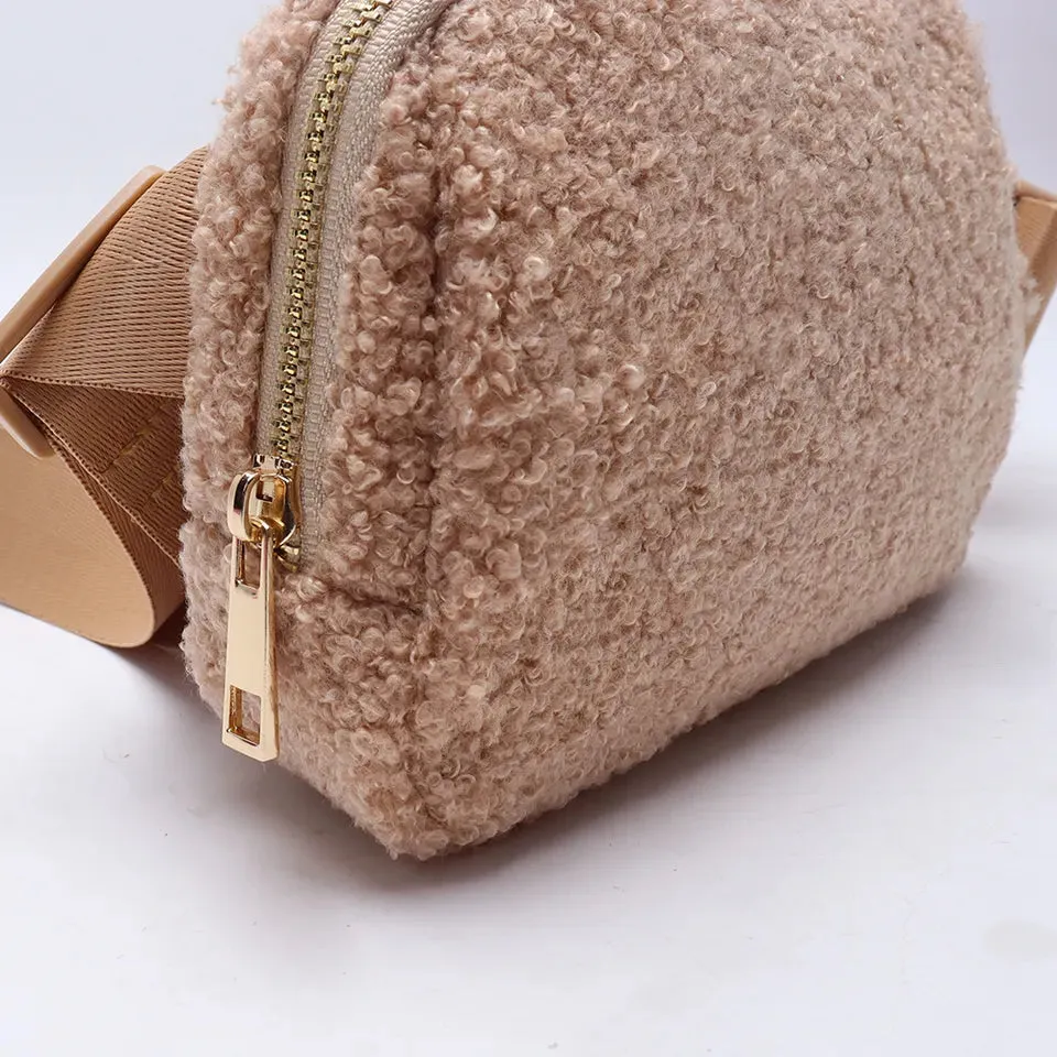 Teddy Waist Bag - Brown