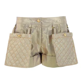 Venice Cargo Shorts in Gold
