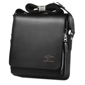 Vintage Leather Crossbody Men Messenger small Bag J458745