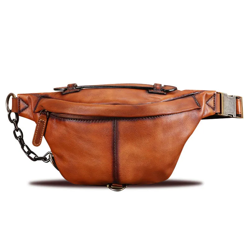Vintage Waist Bag For Ladies Cross Chest Bag Sling Pack For Women
