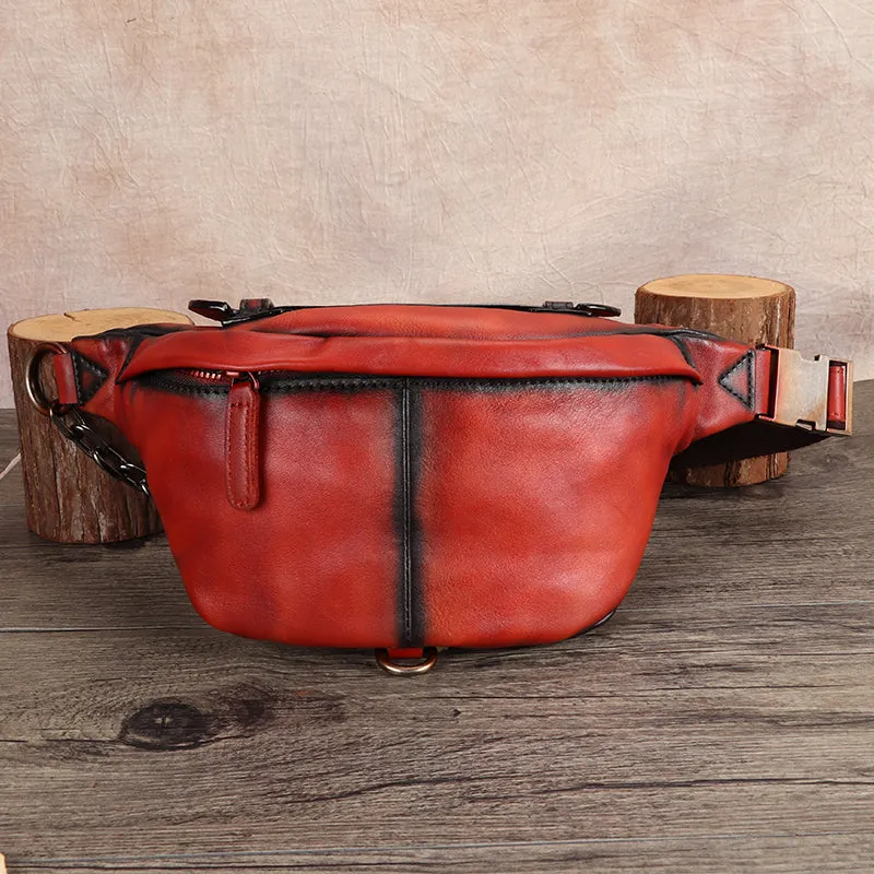 Vintage Waist Bag For Ladies Cross Chest Bag Sling Pack For Women