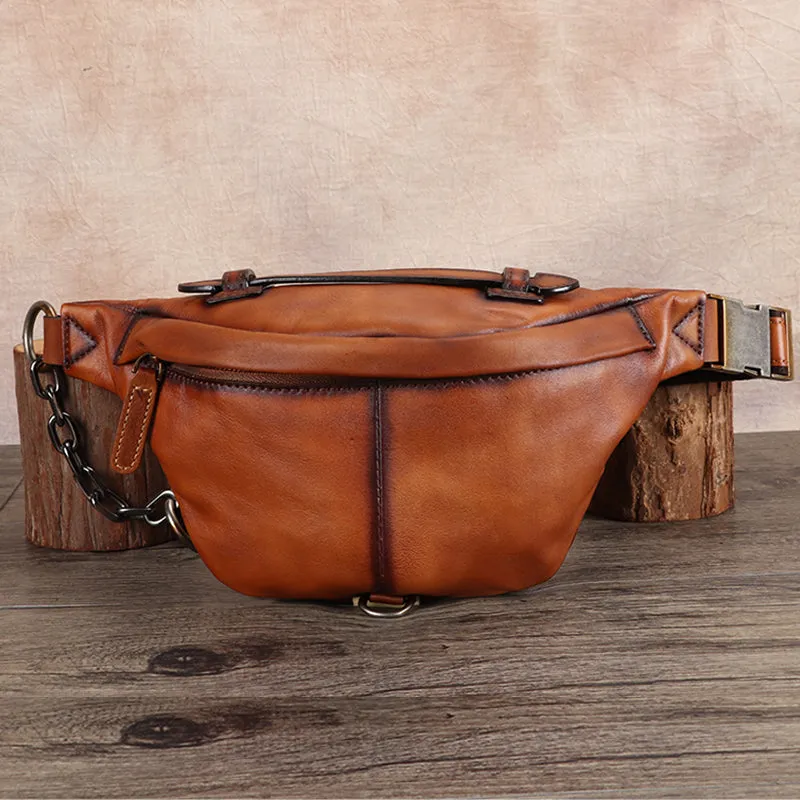 Vintage Waist Bag For Ladies Cross Chest Bag Sling Pack For Women