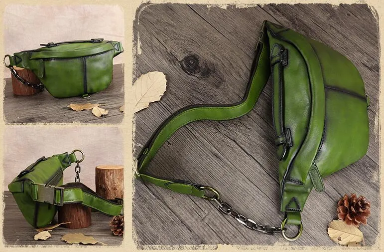 Vintage Waist Bag For Ladies Cross Chest Bag Sling Pack For Women